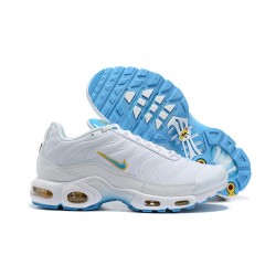 PK God Mens Nike Air Max Plus Tn White Blue Footwear