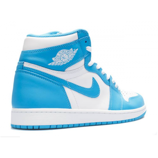 PK God Jordan 1 High UNC Blue 555088 117 Blue AJ Shoes