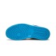 PK God Jordan 1 High UNC AQ0818 148 WHITE/DARK POWDER BLUE-CONE AJ Shoes