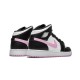 PK God Jordan 1 Mid White Black Light Arctic Pink White 555112 103 White/Pink-Black AJ Shoes