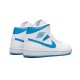 PK God Jordan 1 Mid Sail Light Blue UNIVERSITY BLUE BQ6472 114 BLUE/WHITE AJ Shoes