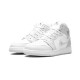 PK God Jordan 1 Mid SE GS “Grey Camo Swoosh” DD3235 100 White/Photon Dust-Grey AJ Shoes