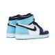 PK God Jordan 1 High UNC Patent Leather CD0461 401 OBSIDIAN/BLUE CHILL-WHITE AJ Shoes
