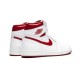 PK God Jordan 1 High Metallic Red 555088 103 WHITE/VARSITY RED AJ Shoes