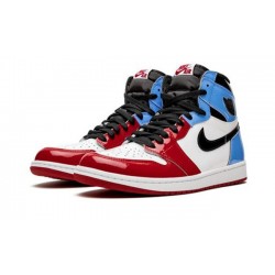 PK God Jordan 1 High Fearless CK5666-100 Blue Red AJ Shoes