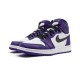 PK God Jordan 1 High OG GS “Court Purple 2.0” 575441 500 PURPLE/BLACK/WHITE AJ Shoes
