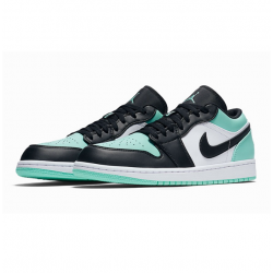 PK God Jordan 1 Low Emerald Rise 553558-117 Green AJ Shoes