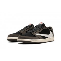 PK God Jordan 1 Low Mocha CQ4277 001 BLACK/SAIL-DARK MOCHA/UNIVERSI AJ Shoes