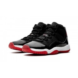 PK God Jordan 11 Bred 378038 061 BLACK/WHITE-VARSITY RED AJ Shoes