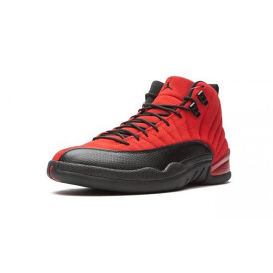 PK God Jordan 12 Reverse Flu Game CT8013 602 VARSITY RED/BLACK AJ Shoes