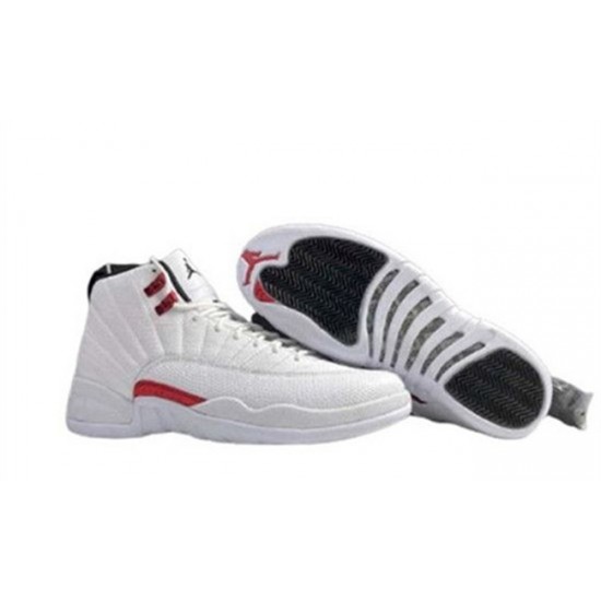 PK God Jordan 12 Twist CT8013-106 White Red AJ Shoes