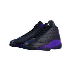PK God Jordan 13 Black / Purple WHITE/ 414571 105 WHITE/BLACK/COURT-PURPLE/UNIVE AJ Shoes