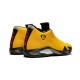 PK God Jordan 14 Yellow BQ3685 706 UNIVERSITY GOLD/BLACK-UNIVERSI AJ Shoes