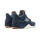 PK God Jordan 4 NRG Levi"s AO2571 401 DENIM/DENIM-SAIL-GAME RED AJ Shoes