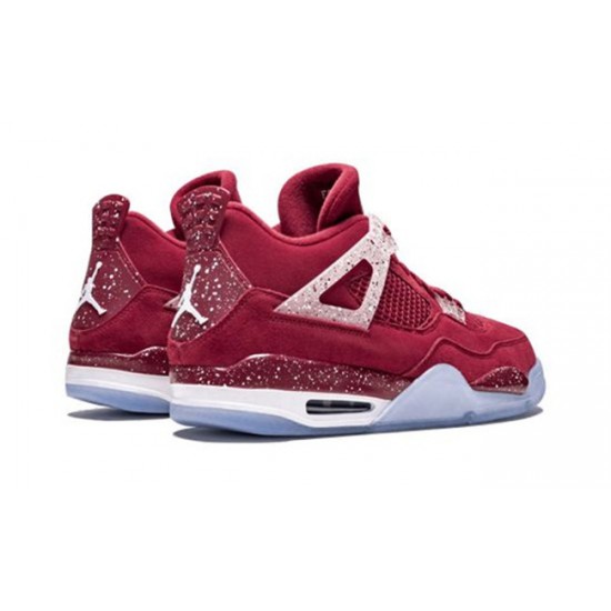 PK God Jordan 4 Retro Oklahoma Sooners TEAM CRIMSON AJ4 904282 TEAM CRIMSON/WHITE AJ Shoes