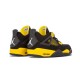 PK God Jordan 4 Thunder 308497 008 BLACK/WHITE-TOUR YELLOW AJ Shoes