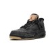 PK God Jordan 4 X Levis Black AO2571 001 Black/Black AJ Shoes