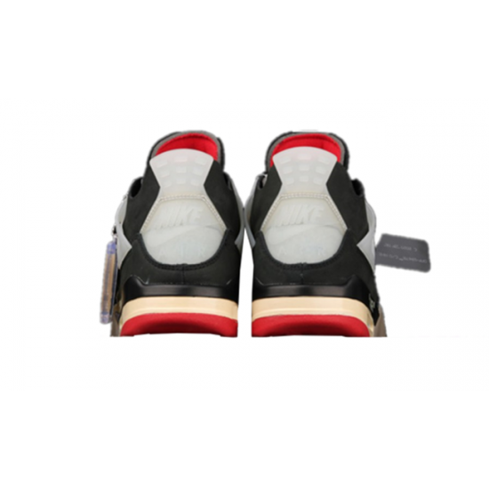 PK God Jordan 4 Bred 308497-060 Black Red AJ Shoes