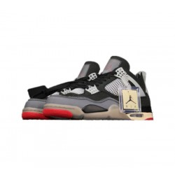 PK God Jordan 4 Bred 308497-060 Black Red AJ Shoes