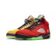 PK God Jordan 5 What the VARSITY MAIZE/COURT PURPLE-GHO Shoes CZ5725 700 PURPLE AJ Shoes