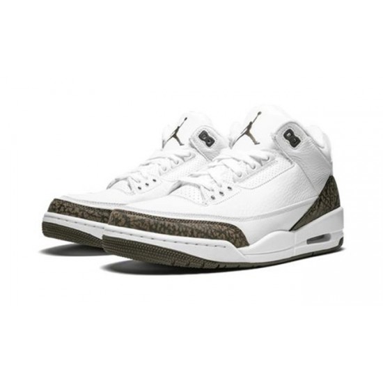 PK God Jordan 3 Mocha 136064 122 WHITE/CHROME/DARK MOCHA AJ Shoes