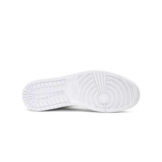 PK God Jordan 1 High OG AQ0818 100 WHITE/WHITE AJ Shoes