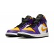 Mens Nike Air Jordan 1 Mid Lakers DQ8426-517 Shoes