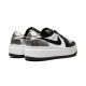 Womens Nike Air Jordan 1 Low Elevate Silver Toe DQ8561-001 Shoes